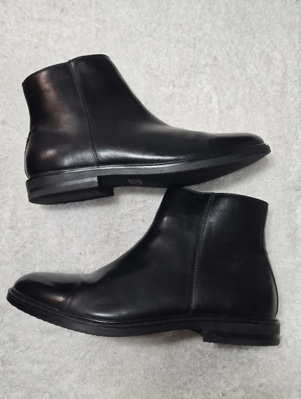 Kenneth Cole Reaction Ely Zip Up Men Boots Sz 13